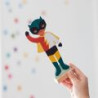 Magnetické puzzle - Superhrdinové