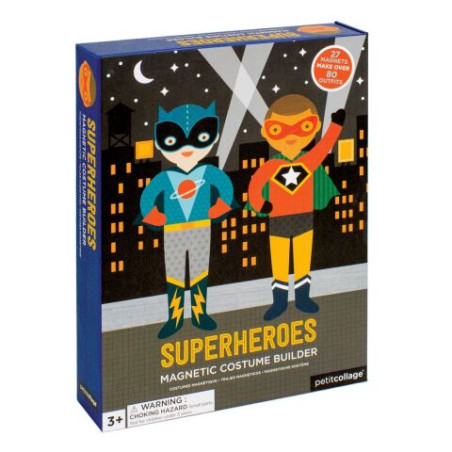 Magnetické puzzle - Superhrdinové