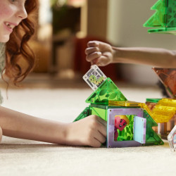 Magnetická stavebnice MAGNA-TILES Dobrodružství v korunách stromů, 42 dílů