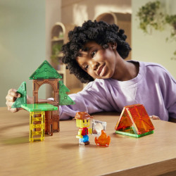 Magnetická stavebnice MAGNA-TILES Táboření, 16 dílů