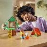 Magnetická stavebnice MAGNA-TILES Táboření, 16 dílů