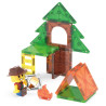 Magnetická stavebnice MAGNA-TILES Táboření, 16 dílů