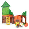 Magnetická stavebnice MAGNA-TILES Táboření, 16 dílů