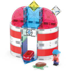 Magnetická stavebnice MAGNA-TILES Maják, 26 dílů