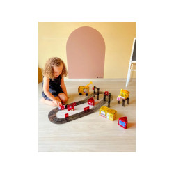 Magnetická stavebnice -  Construction Builder pack STAVBA 48 ks