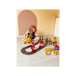 Magnetická stavebnice -  Construction Builder pack STAVBA 48 ks