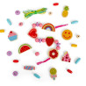 Sada dřevěných korálků Cheerful Charms