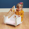 Dřevěná postýlka Sleigh