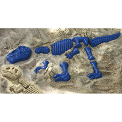 Tyrannosaurus Rex modrý set formiček na písek