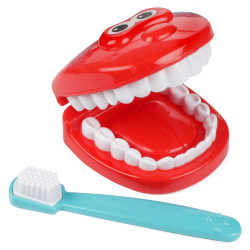 Zubařský kufřík DENTIST (10 kusů) hraní rolí dětského zubaře