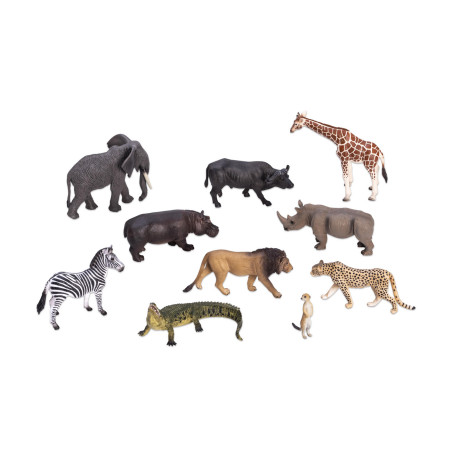 Africká zvířata - 10 ks