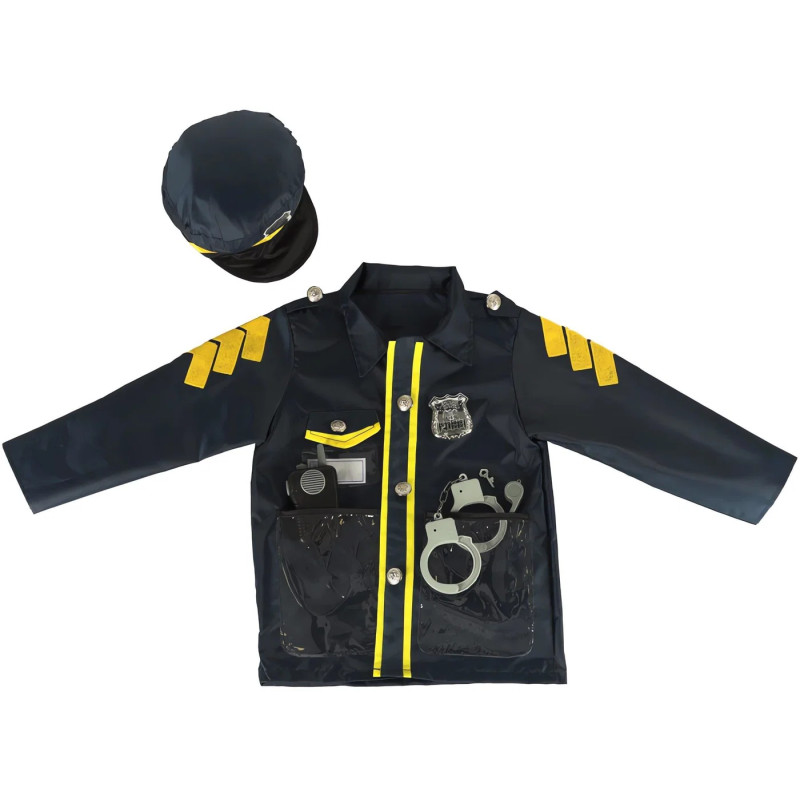 Karnevalový kostým policajt 3-8 let