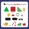 Magna Tiles - Magnetická stavebnice Builder Xl trucks - 50 dílů