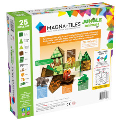 Magnetická stavebnice MAGNA TILES - Jungle 25 dílů