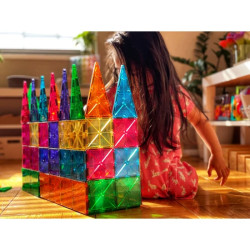 Magnetická stavebnice MAGNA TILES - 100 dílů