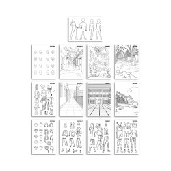 Kreslící tablet Kidywolf Kidydraw Pro - Manga
