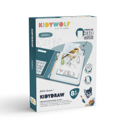 Podsvícený tablet na kreslení Kidywolf Kidydraw Pad - zvířata