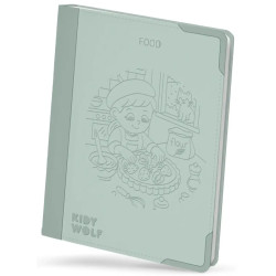 Podsvícený tablet na kreslení Kidywolf Kidydraw Pad - Jídlo světa