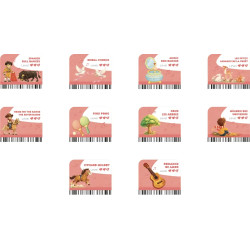 Dětské piano Kidywolf Kidypiano