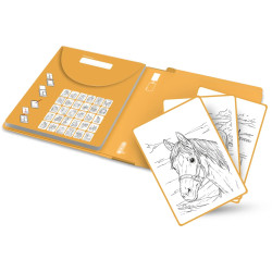 Doplňkové karty Kidywolf Refill Kidydraw Pad - Koně
